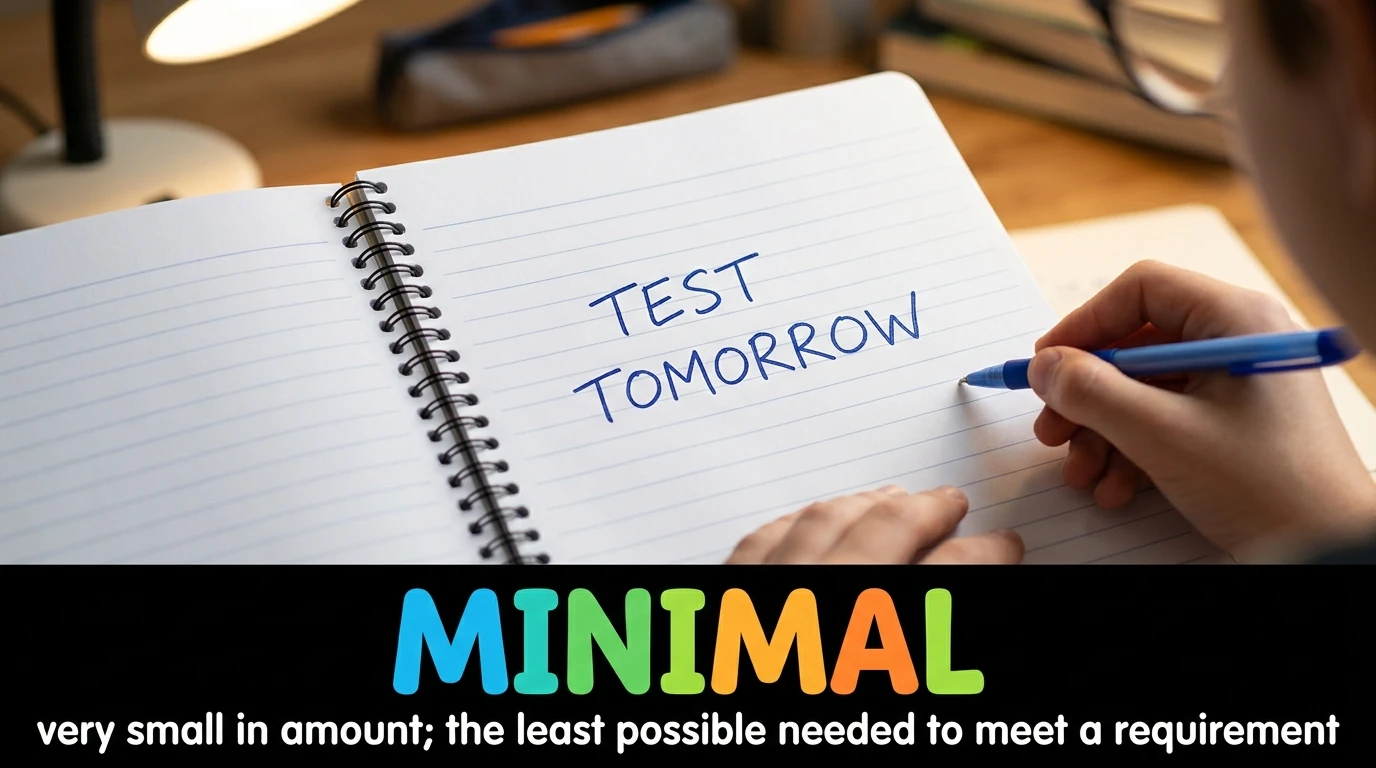 English Illustration for minimal